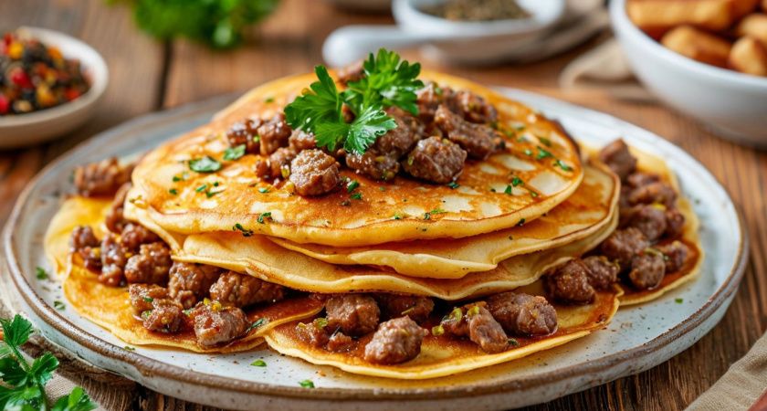 Почему блинчики с мясом всегда получаются сочные внутри, а у других опытных хозяек нет: не хвастаюсь, просто делюсь секретом
