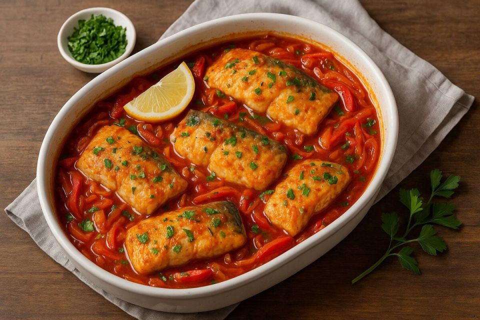 Рыба по-гречески: как создать летнее настроение на вашей кухне