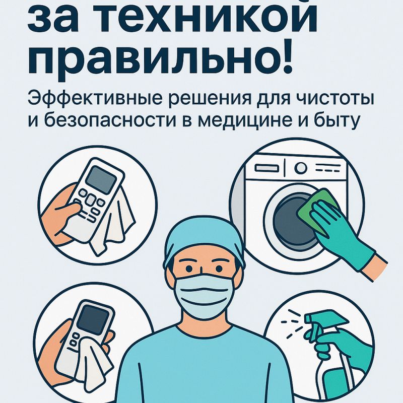 Как заботиться о технике: советы для медицинских учреждений и домашнего использования