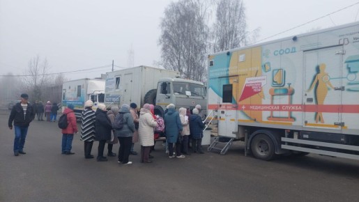 Более 100 жителей трех сельских территорий под Первоуральском проверили здоровье благодаря проекту «Добро в село»