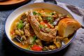 Изысканное рагу с баклажанами и свиными рёбрышками