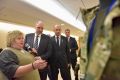 Губернатор Свердловской области Денис Паслер осмотрел выставку изделий для участников СВО в Законодательном Собрании