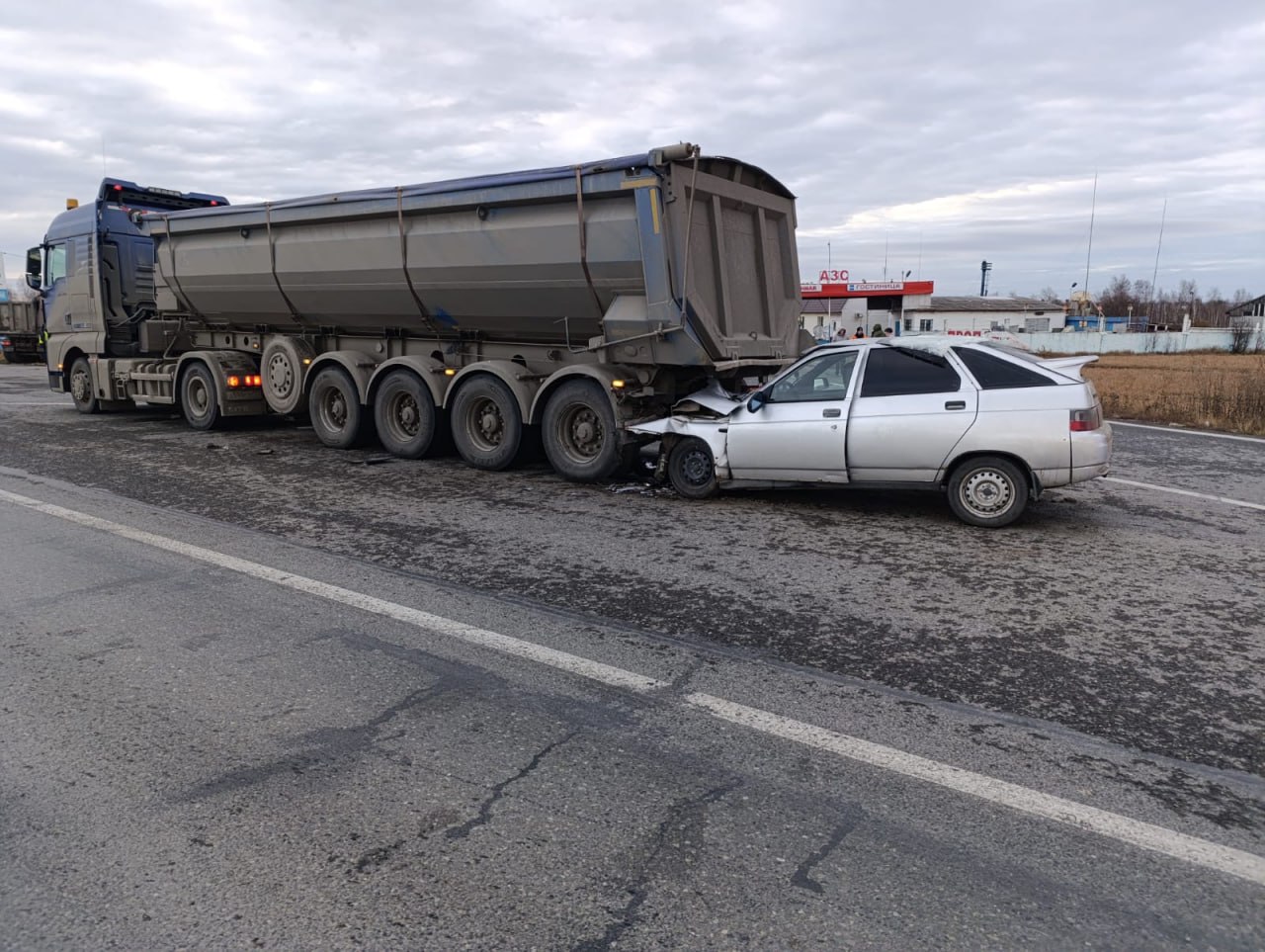 Два человека погибли в аварии на Тюменском тракте