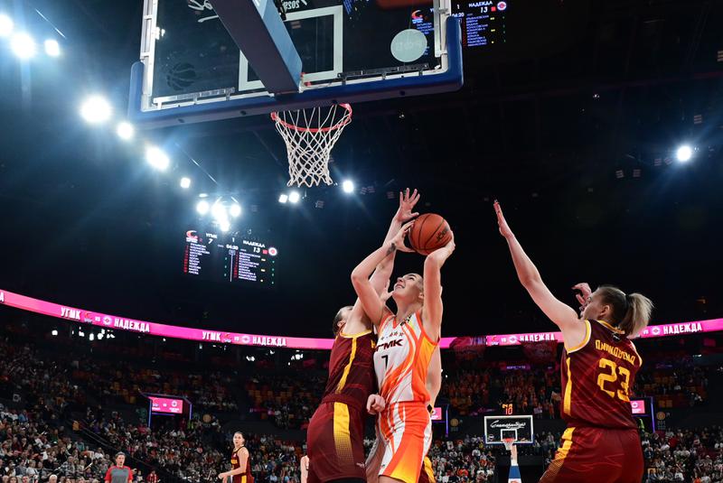 Баскетболистки «УГМК» выиграли матч за Суперкубок России у «Надежды» и остаются единственными обладательницами трофея