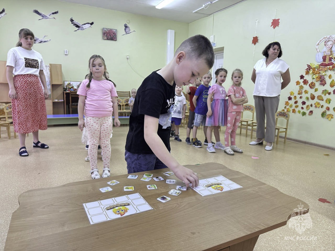 Эстафета пожарной безопасности для самых маленьких