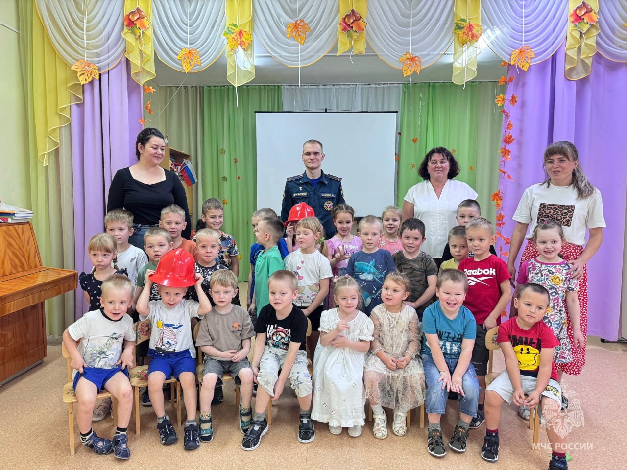 Эстафета пожарной безопасности для самых маленьких Эстафета пожарной безопасности для самых маленьких
