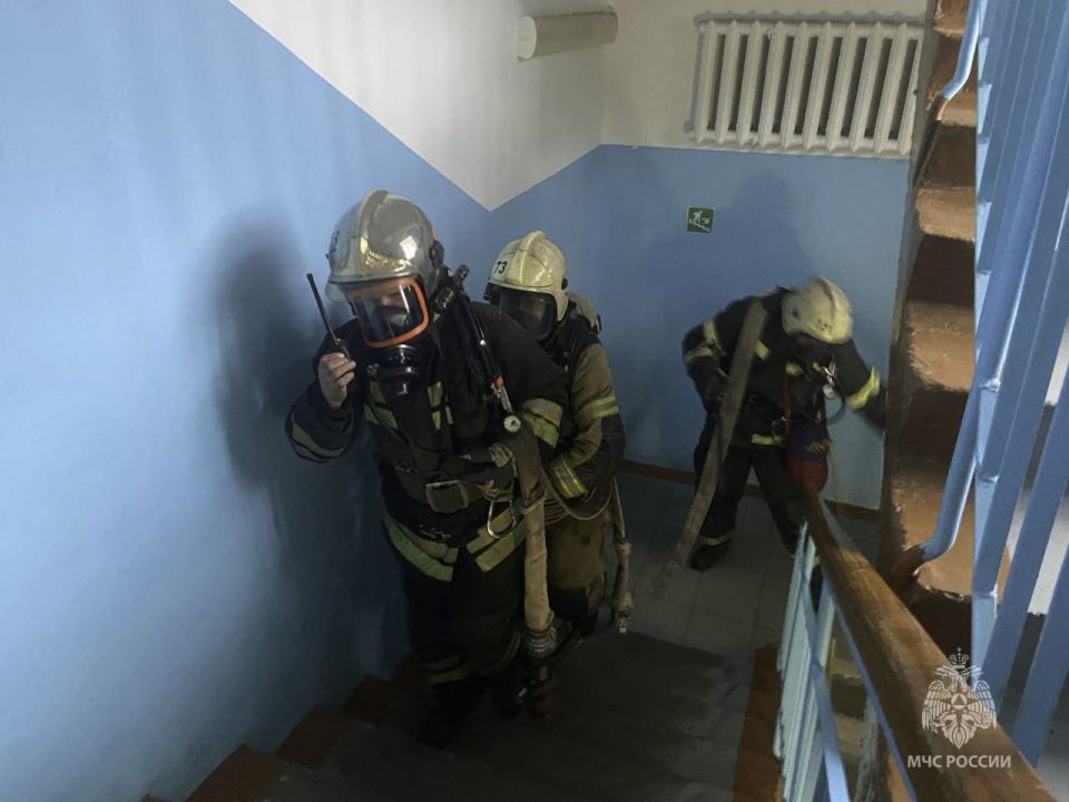 В больнице Красноуфимска потушили условный пожар В больнице Красноуфимска потушили условный пожар