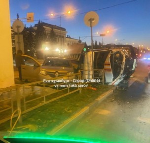 Спасательная служба попала в серьёзное ДТП