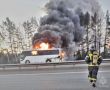 Прокуратура Тюменской области организовала проверку по факту пожара в пассажирском автобусе на 314 км федеральной автодороги Тюмень-Екатеринбург