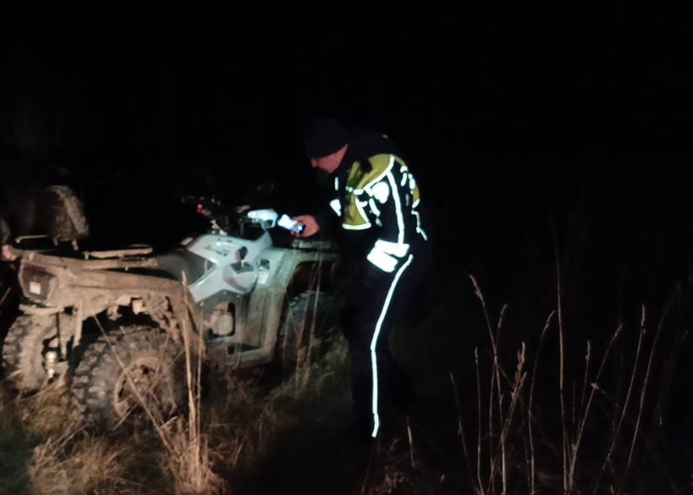 Женщину насмерть придавил собственный квадроцикл под Нижним Тагилом