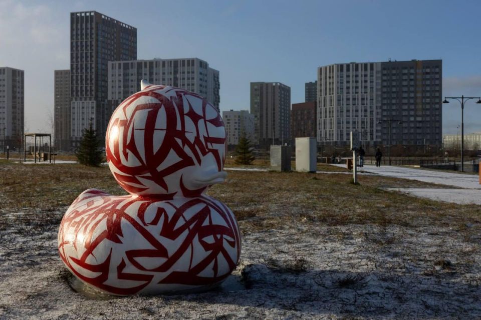 В Преображенском парке поселилась техно-уточка В Преображенском парке поселилась техно-уточка