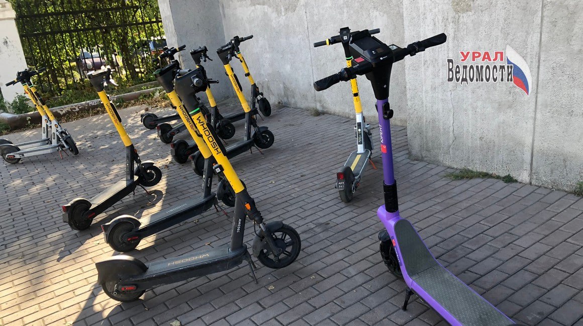 Рекордный сезон электросамокатов завершен в Екатеринбурге