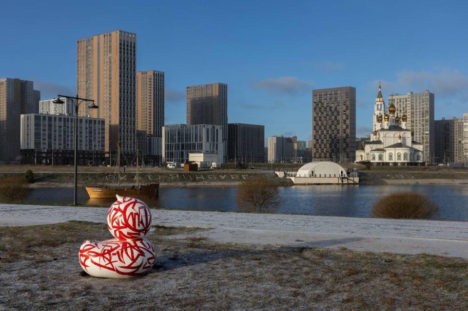 В Преображенском парке поселилась техно-уточка В Преображенском парке поселилась техно-уточка