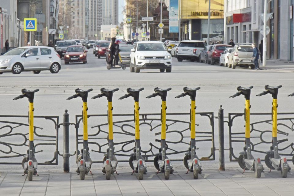В Екатеринбурге завершился сезон проката средств индивидуальной мобильности