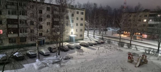 Зима добралась и до Екатеринбурга