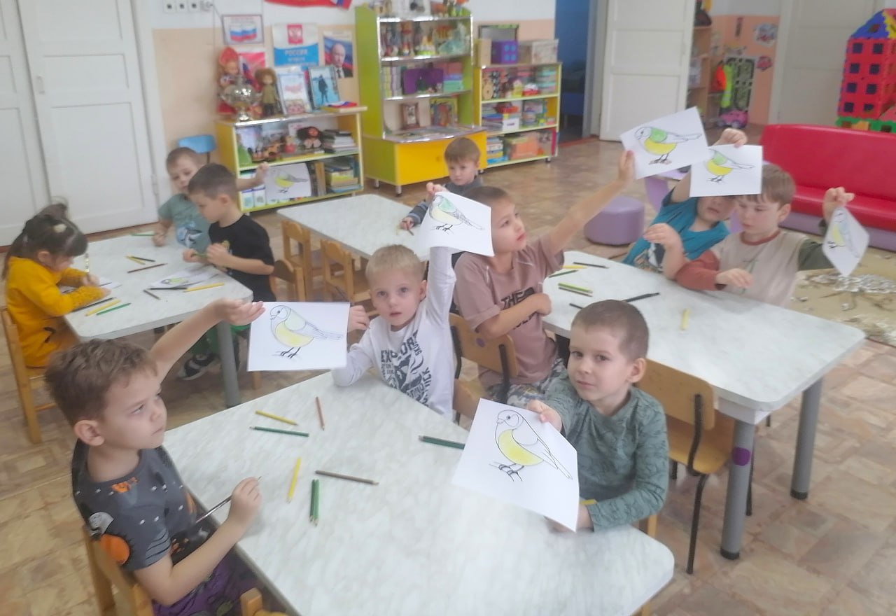 В тавдинском Центре творческого развития и гуманитарного образования «Гармония» дошколята отпраздновали Синичкин день В тавдинском Центре творческого развития и гуманитарного образования «Гармония» дошколята отпраздновали Синичкин день