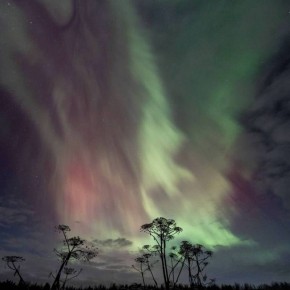 Ночью над Свердловской областью было реально К Р А С И В О