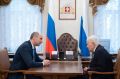 Губернатор Свердловской области Денис Паслер провел рабочую встречу с тренером, вицепрезидентом женского волейбольного клуба «Уралочка» Николаем Карполем