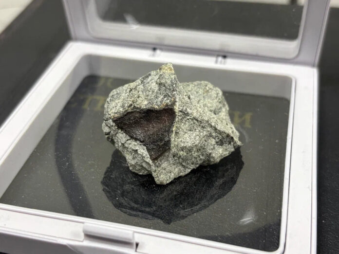 В распоряжение ученых Уральского федерального университета поступил фрагмент метеорита из Новгородской области