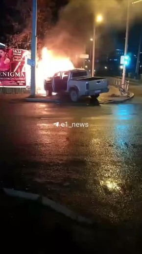 На улице Декабристов утром сгорел автомобиль