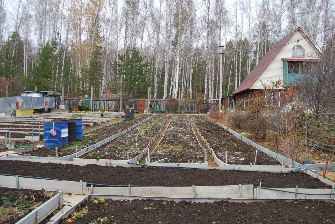 Вид опустевшего сада в ноябре навевает известную строчку романса