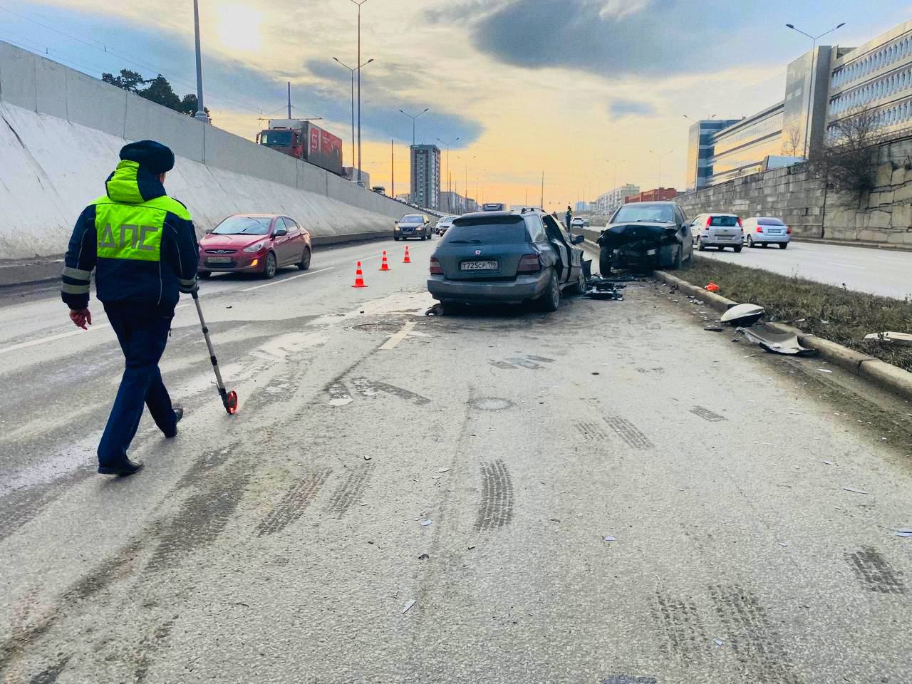 Сотрудниками Госавтоинспекции в Екатеринбурге зафиксировано ДТП с двумя водителями в состоянии опьянения