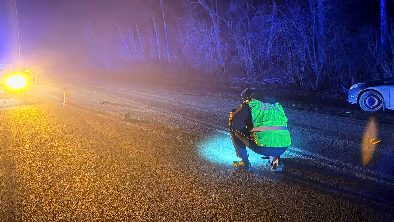 Свердловские автоинспекторы устанавливают обстоятельства смертельного ДТП с пешеходом