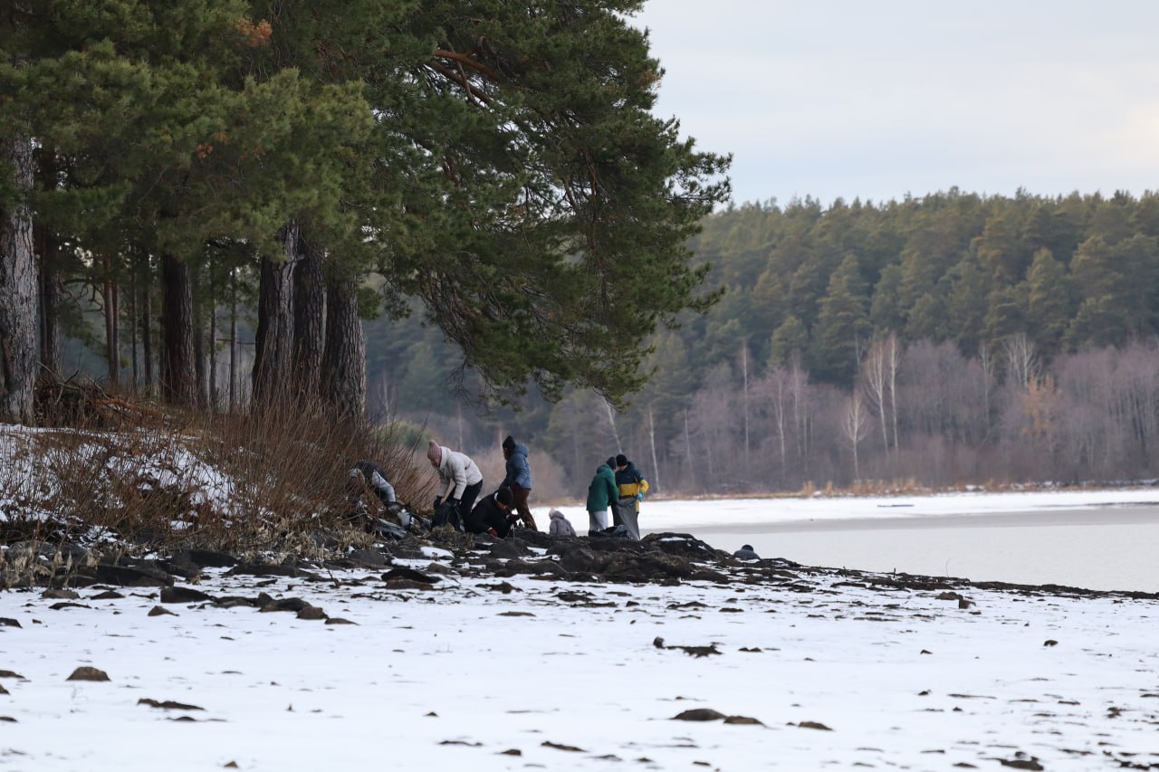 В Сысерти прошел второй субботник на береговой линии Сысертского пруда В Сысерти прошел второй субботник на береговой линии Сысертского пруда
