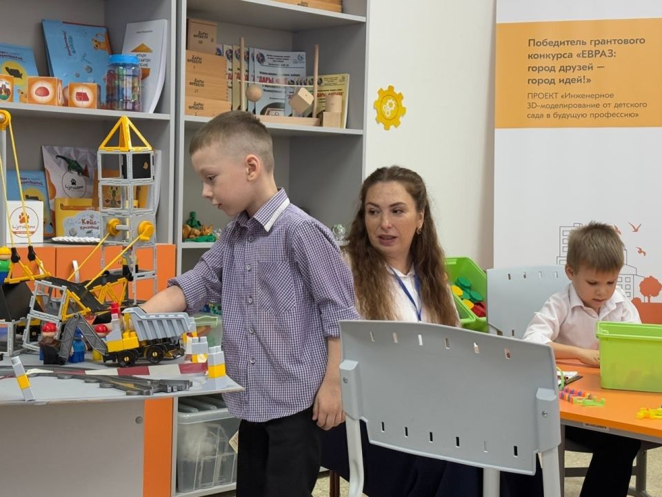 В одном из детских садов Нижнего Тагила открылся инженерный класс