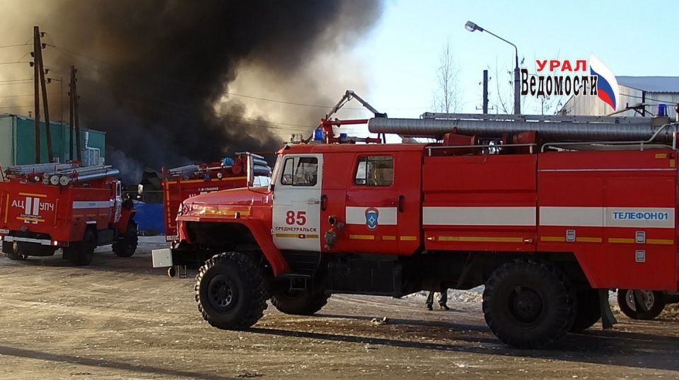 Пожар в пятиэтажке в Нижнем Тагиле