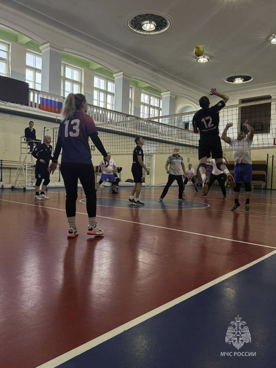 Каменск-Уральские огнеборцы лучшие волейболисты города Каменск-Уральские огнеборцы лучшие волейболисты города