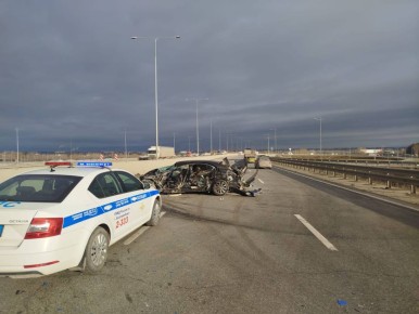 Серьезная авария произошла на ЕКАДе