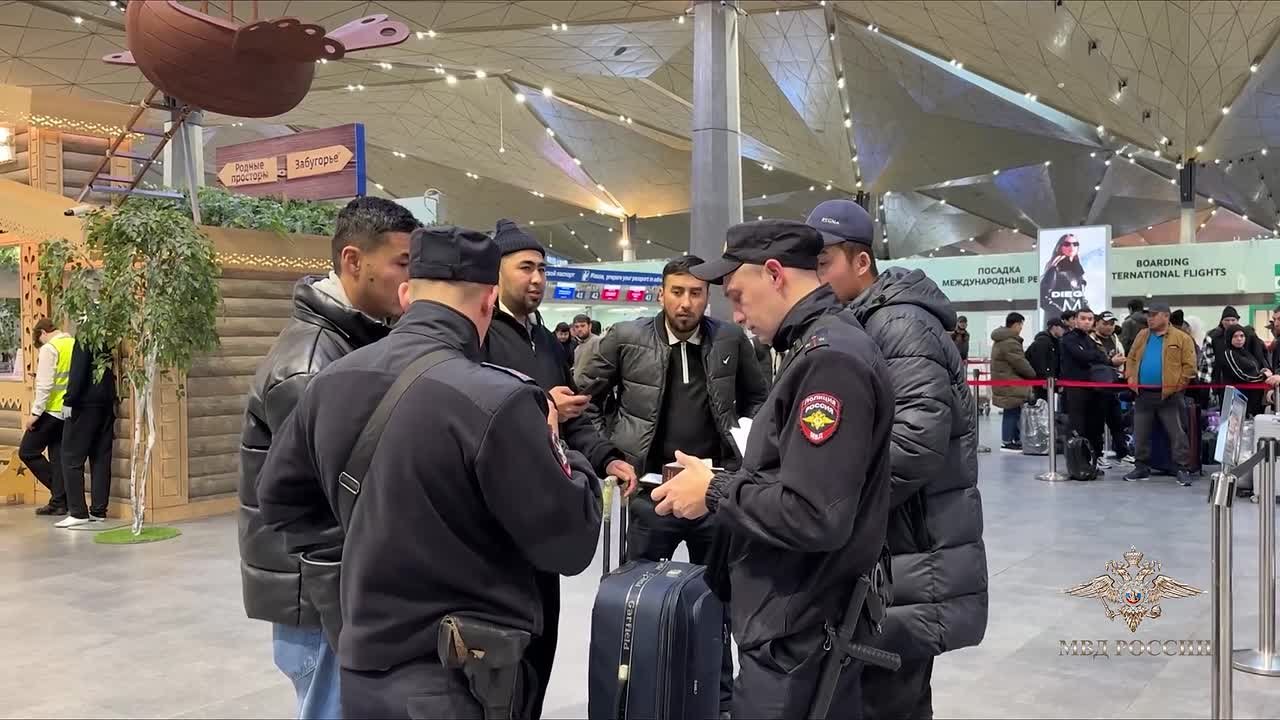 Первые 12 пунктов миграционного контроля приступили к работе в крупнейших аэропортах России