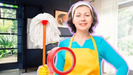 Уборка будет в радость: эта хитрость со шваброй не оставит шанса мелкому мусору