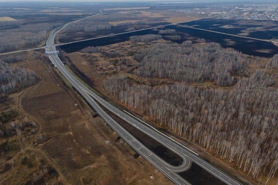 В Свердловской области открыли новый 17-километровый участок трассы М-12 «Восток»
