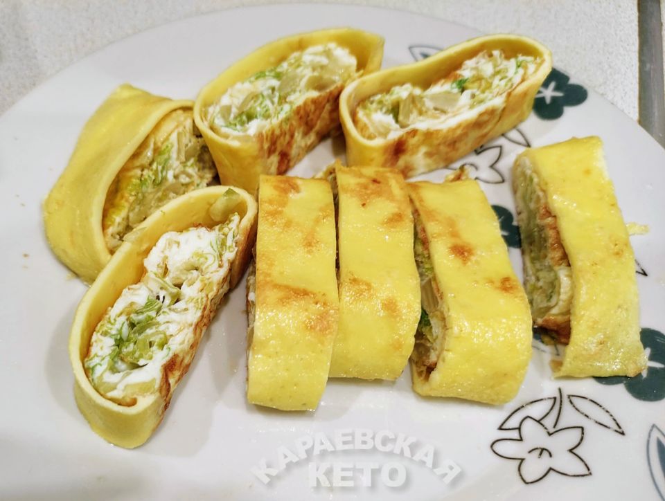 Яичные рулеты: простой и вкусный завтрак