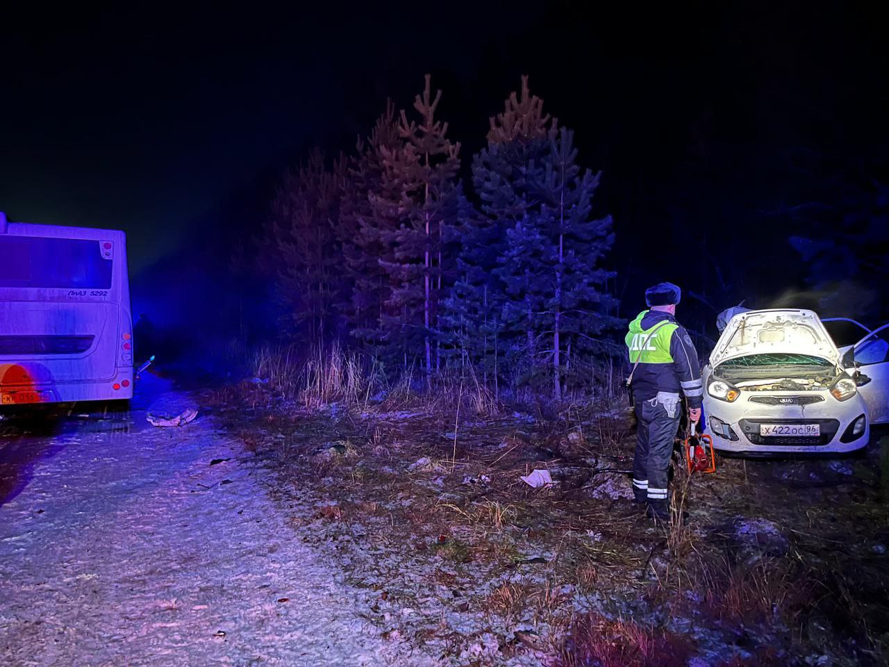 Две девушки погибли в аварии с пассажирским автобусом под Екатеринбургом