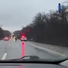 Ледяной дождь устроил коллапс на дорогах Челябинской области