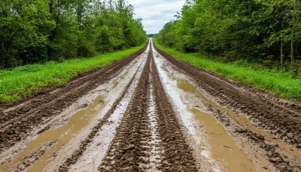 Жители Новоберёзовского жалуются на грязь на «Тропе здоровья»