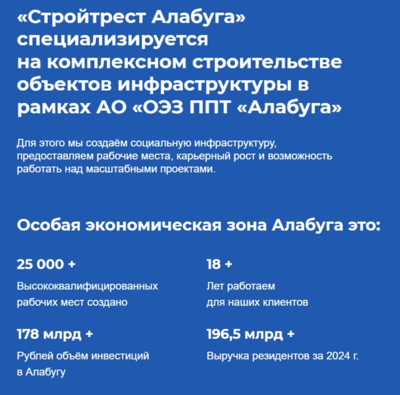 Сергей Колясников: По объявлениям в сети вижу, что ОЭЗ "Алабуга" продолжает вести набор рабочих рук