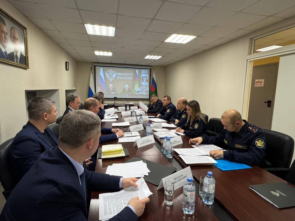 Состоялось заседание Координационного совета при Главном управлении Минюста России по Свердловской области