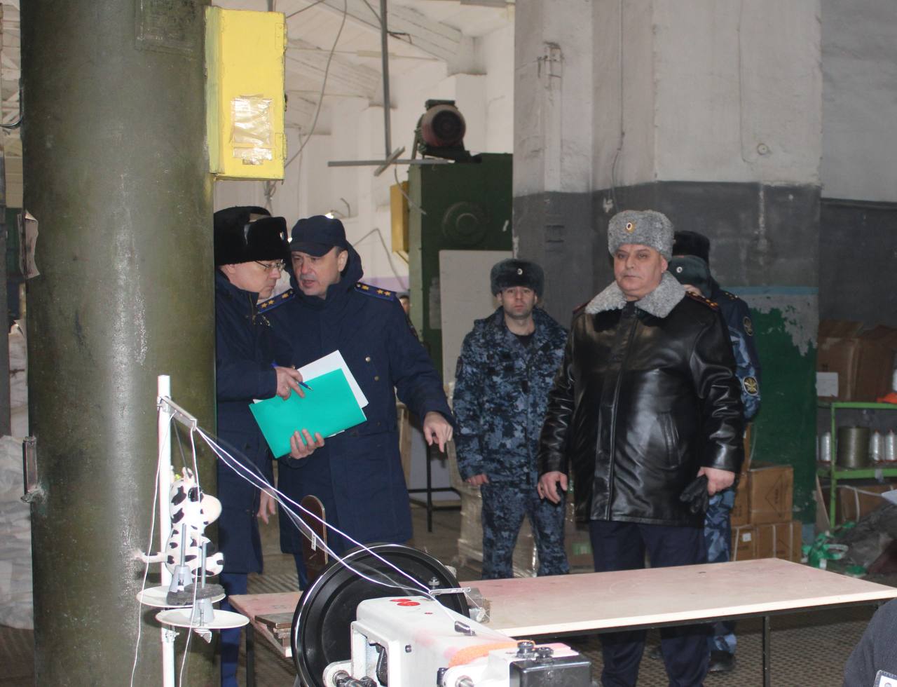 Сегодня, 27 ноября 2025 года, прокурор Свердловской области Борис Крылов проверил соблюдение законодательства в Исправительной колонии № 2 Сегодня, 27 ноября 2025 года, прокурор Свердловской области Борис Крылов проверил соблюдение законодательства в Исправительной колонии № 2