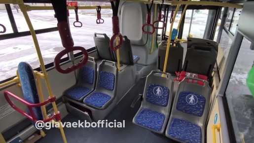 В Екатеринбург привезли 15 низкопольных автобусов