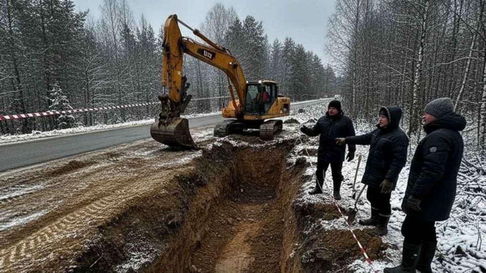 Парадокс «безопасности» в Верхней Пышме: на опасном повороте дорожники выкопали глубокий ров, который местные садоводы называют «могилой для водителей»
