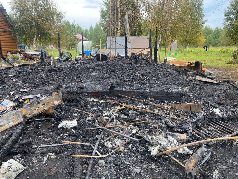 В суд направлено дело о гибели в пожаре трех детей