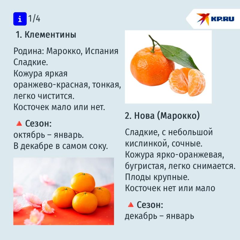 Рассказываем, как выбрать самые вкусные мандарины