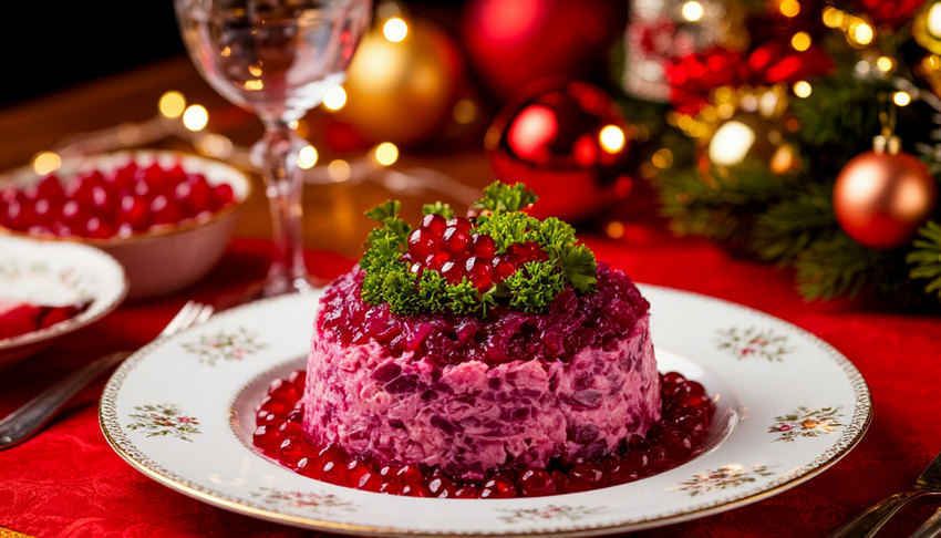 Классическая «шуба» к Новому году потяжелела — и не из-за слоёв