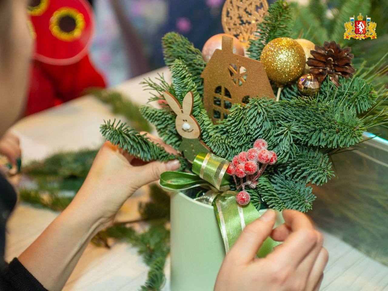 Атмосфера зимнего волшебства ждет гостей новогодней ярмарки в «Домне» Атмосфера зимнего волшебства ждет гостей новогодней ярмарки в «Домне»