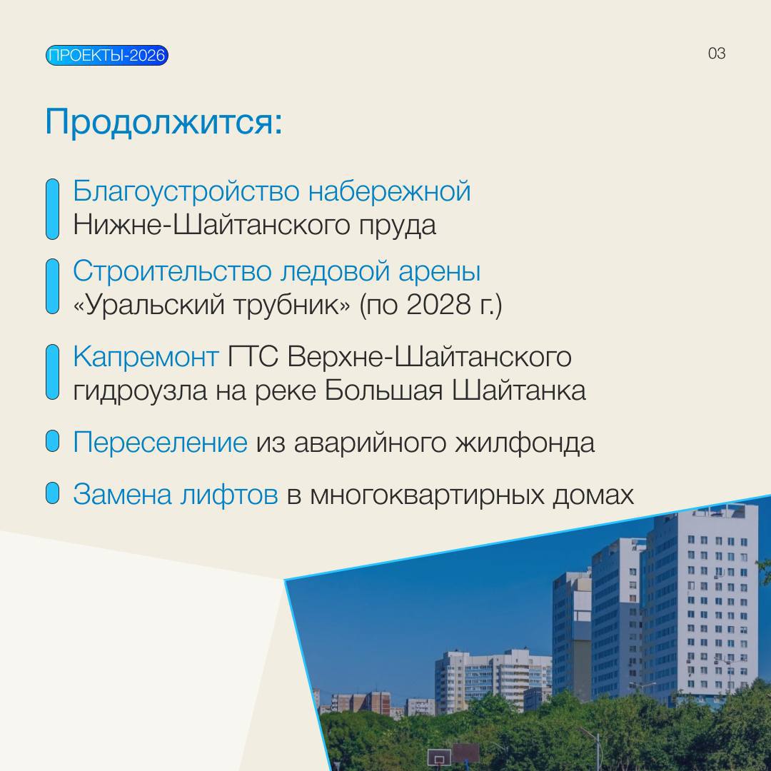 Первоуральск в следующем году ждёт реализации больших проектов Первоуральск в следующем году ждёт реализации больших проектов