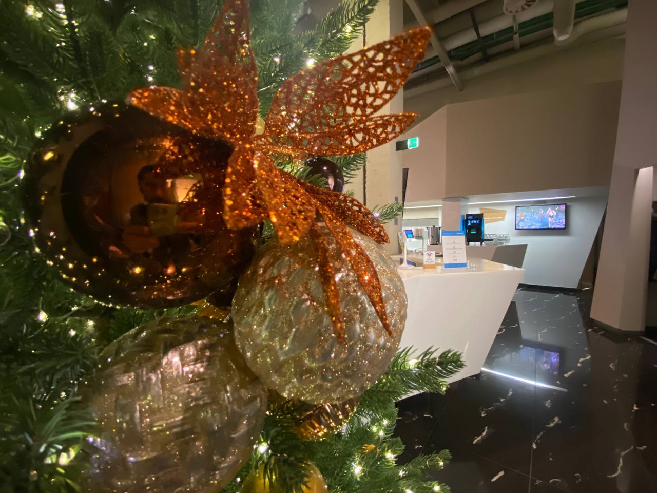 Новогоднее настроение создают в Кольцово Новогоднее настроение создают в Кольцово